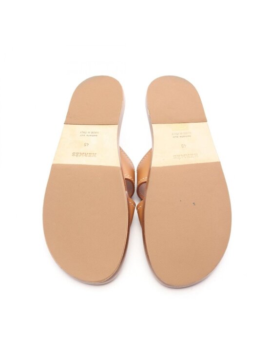 Hermes Sandals Oran Calf
